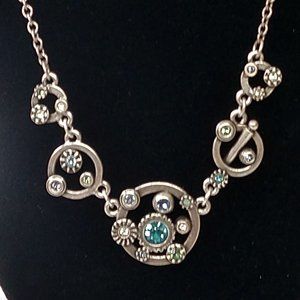 Patricia Locke Time After Time Necklace Silver